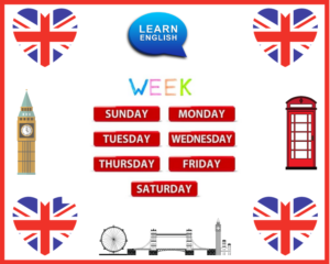 أيام الأسبوع باللغة الإنجليزية - تعلم اللغة الإنجليزية للمبتدئين - Days of the week